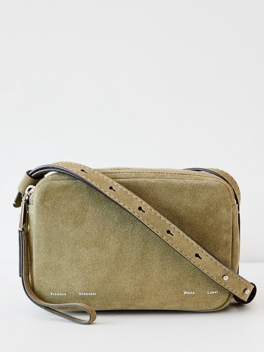 Proenza Schouler White Label Watts Suede Camera Bag